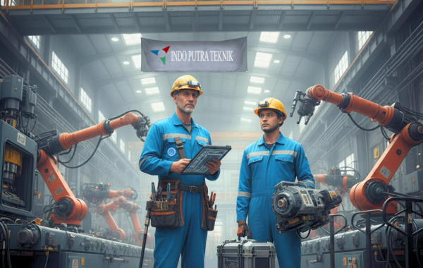 Teknisi siap untuk kunjungan dan melakukan maintenance unit - PT Indo Putra Teknik
